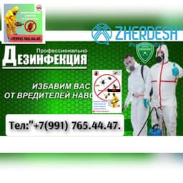 Дезинфекция клоп таракан дарылайбыз 