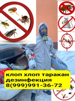 Дезинфекция клоп таракан ДАРЫЛАЙБЫЗ гарантия